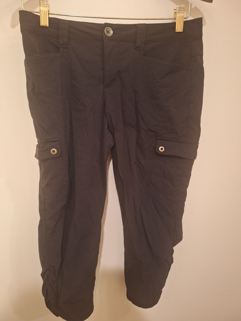 Women's Black Cargo Pants